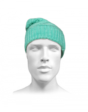 Unisex acrylic  self Designer Cap sea green 